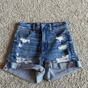 AE Super Stretch Jean Shorts